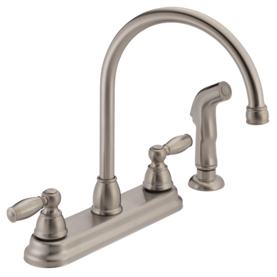 Peerless Claymore Double-Handle Sink Faucet