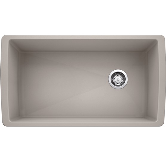 BLANCO Diamond Silgranit Super Single Undermount Kitchen Sink